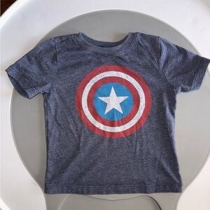 Old Navy Blue Collectabilitees Shirt, Captain America